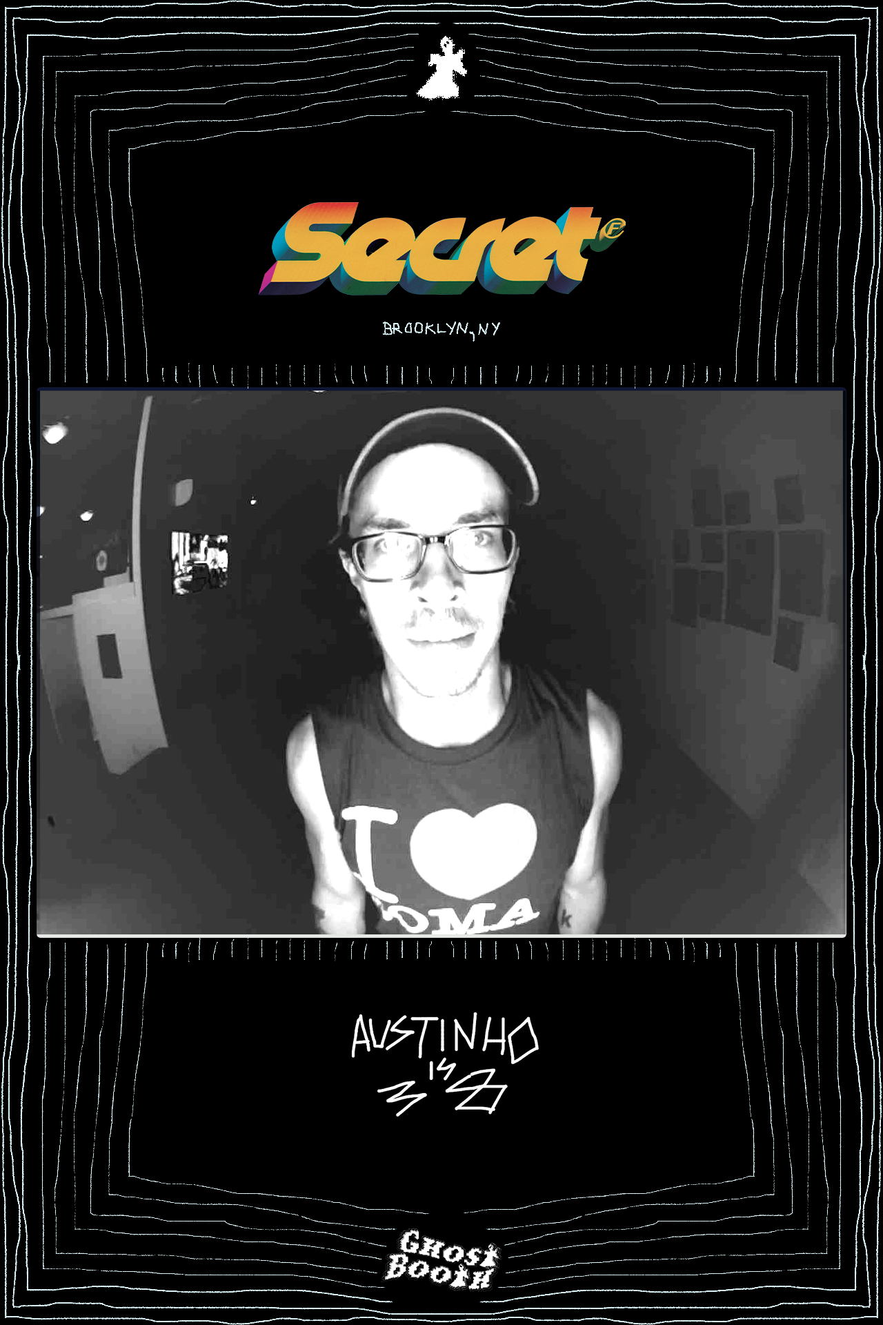 Ghostbooth photo 12:21 am